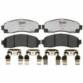 R/M Brakes BRAKE PADS OEM OE Replacement Hybrid Technology Includes Mounting Hardware EHT833H